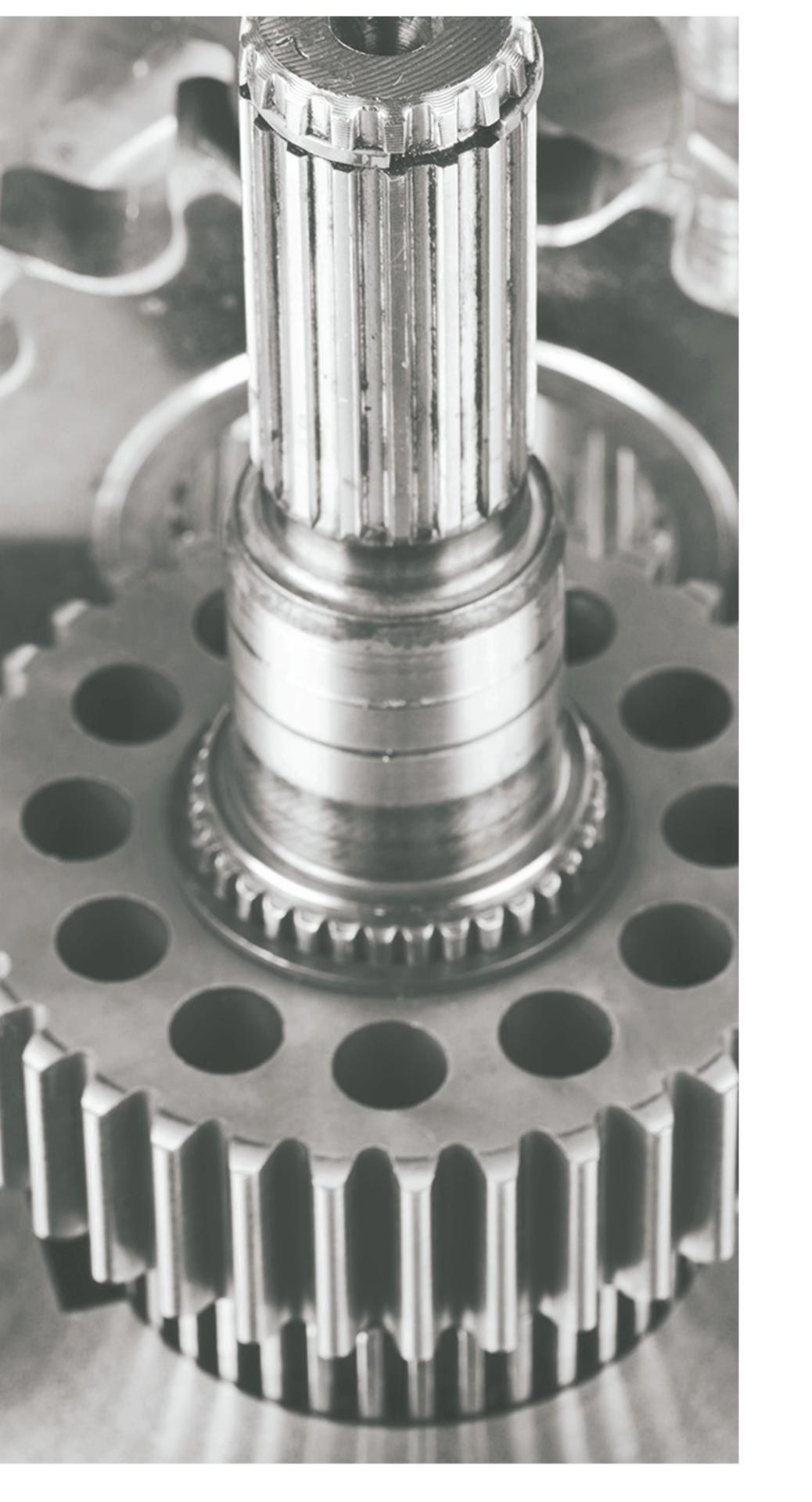 HY'ROLL 电动滚筒合金钢磨齿齿轮 / HY'ROLL ground alloy-steel gear